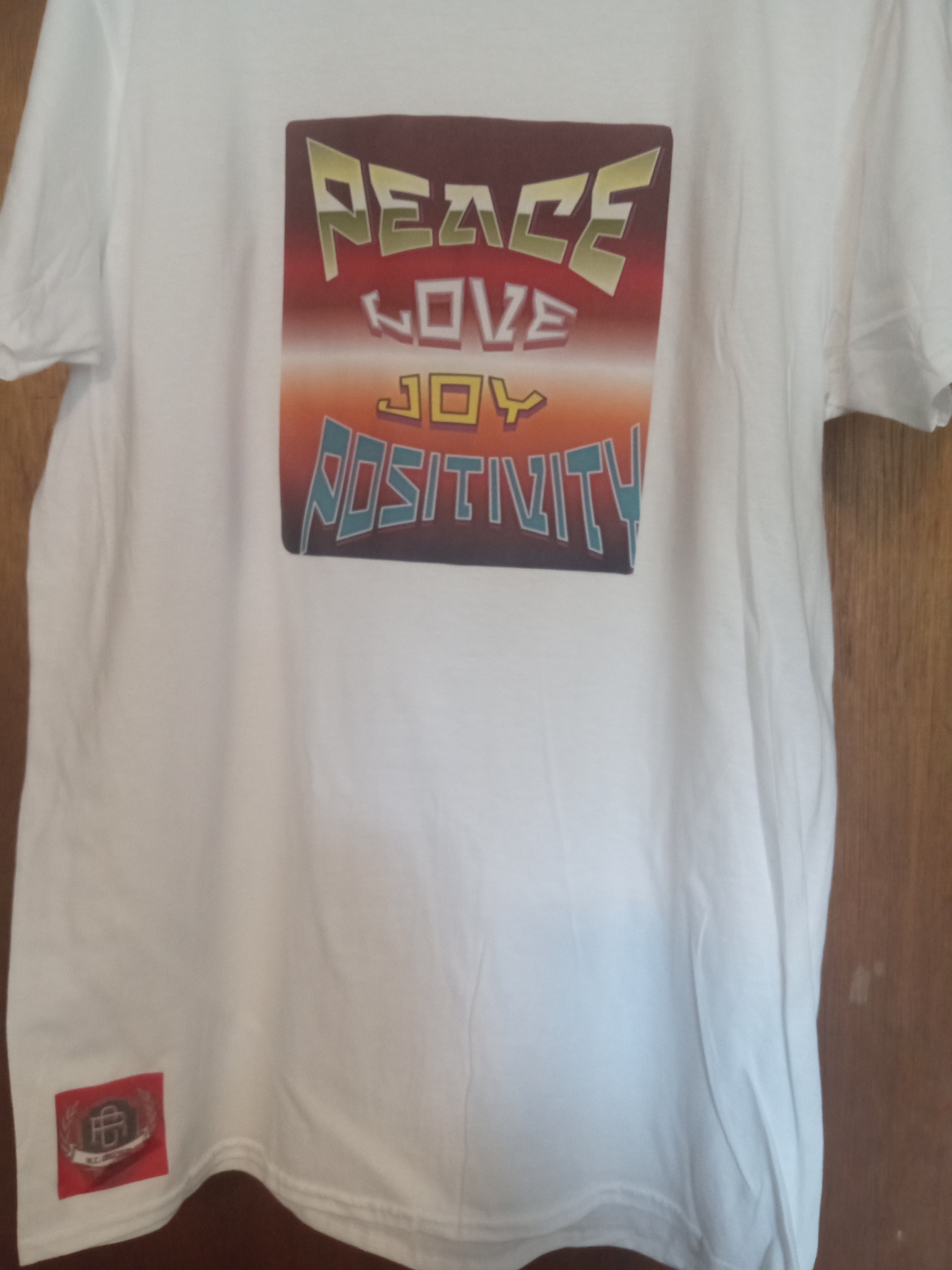 Peace, Love, Joy, Positivity T-Shirt