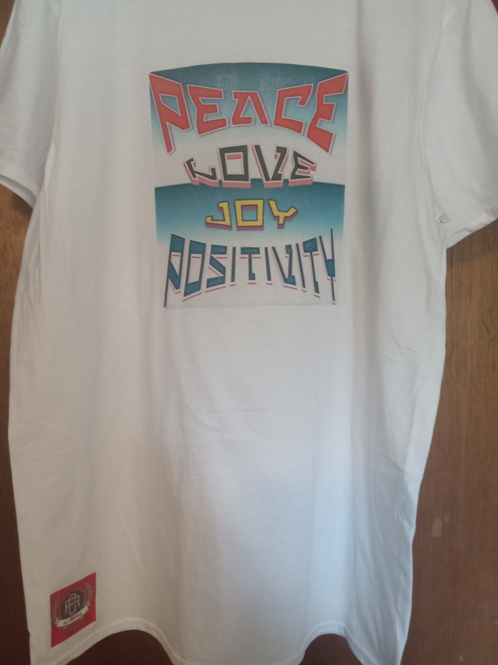 Peace, Love, Joy, Positivity T-Shirt