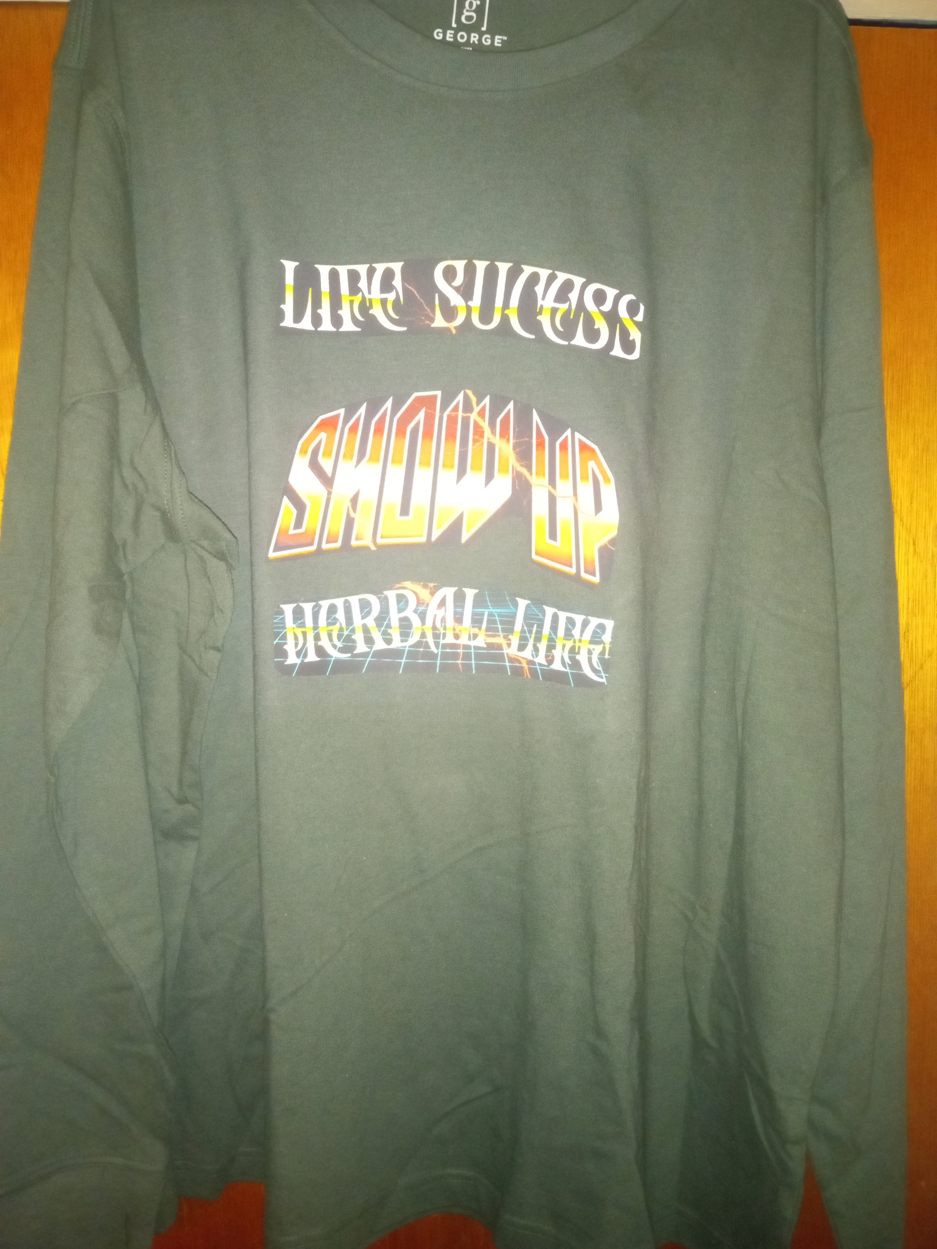 LIFE SUCCESS Long Sleeve Shirt