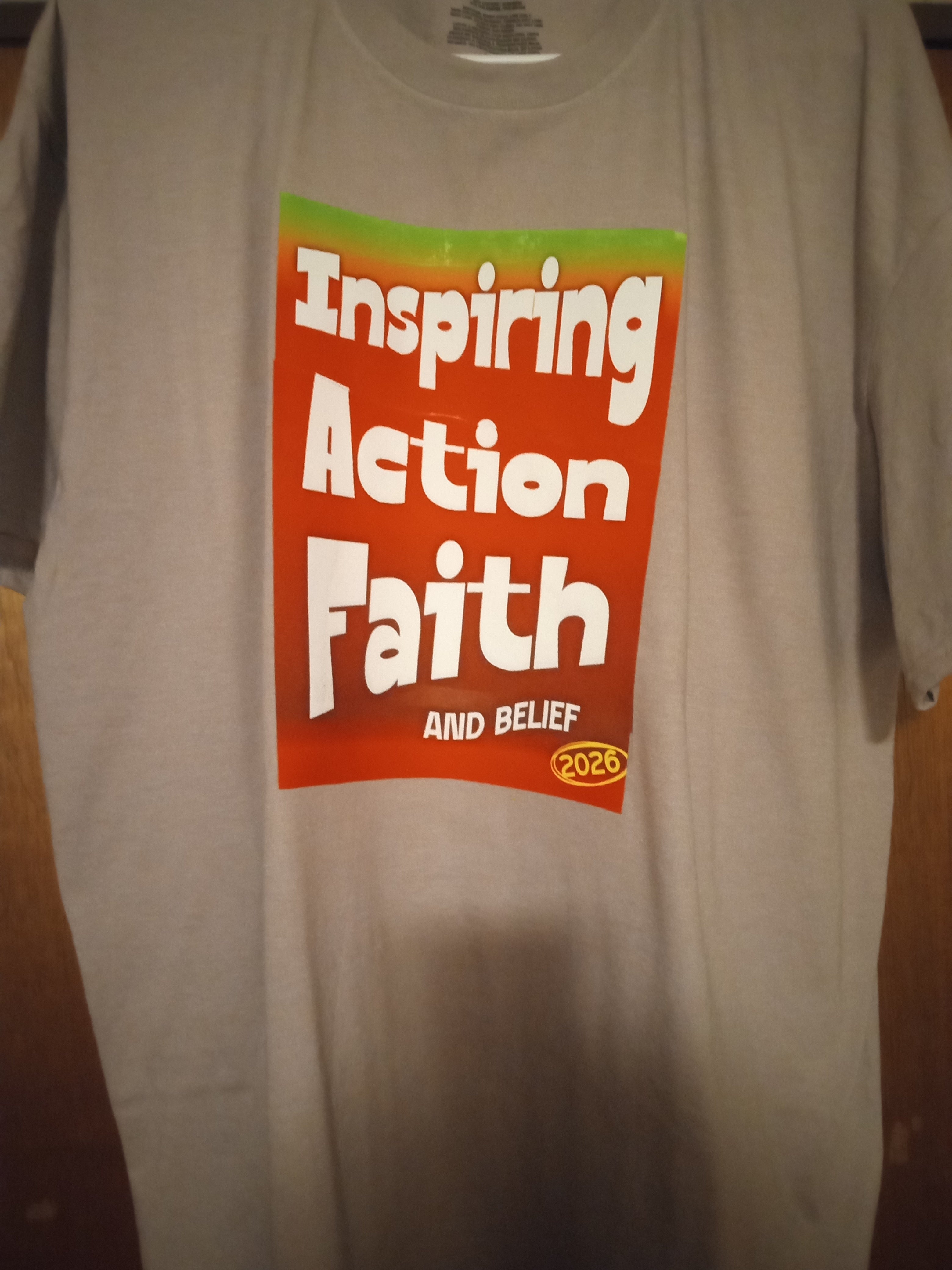 INSPIRING, ACTION, FAITH, AND BELIEF T-Shirt